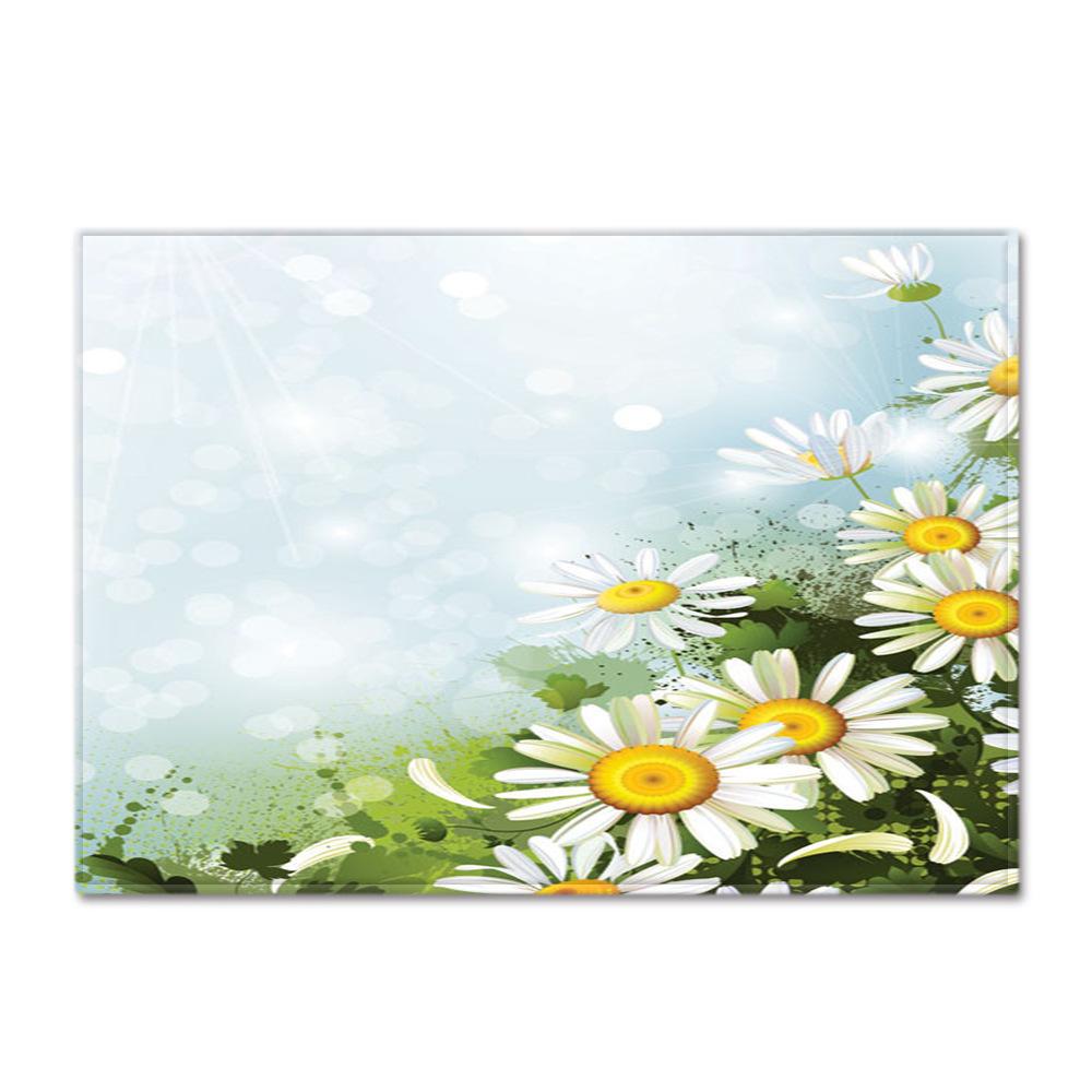 Abstract Daisy Art Large Carpet Living Room Floor Mat Colorful Pattern