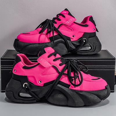 Men's Shoes Casual Sports Shoes Platform Dragon Fruit Dad Shoes
