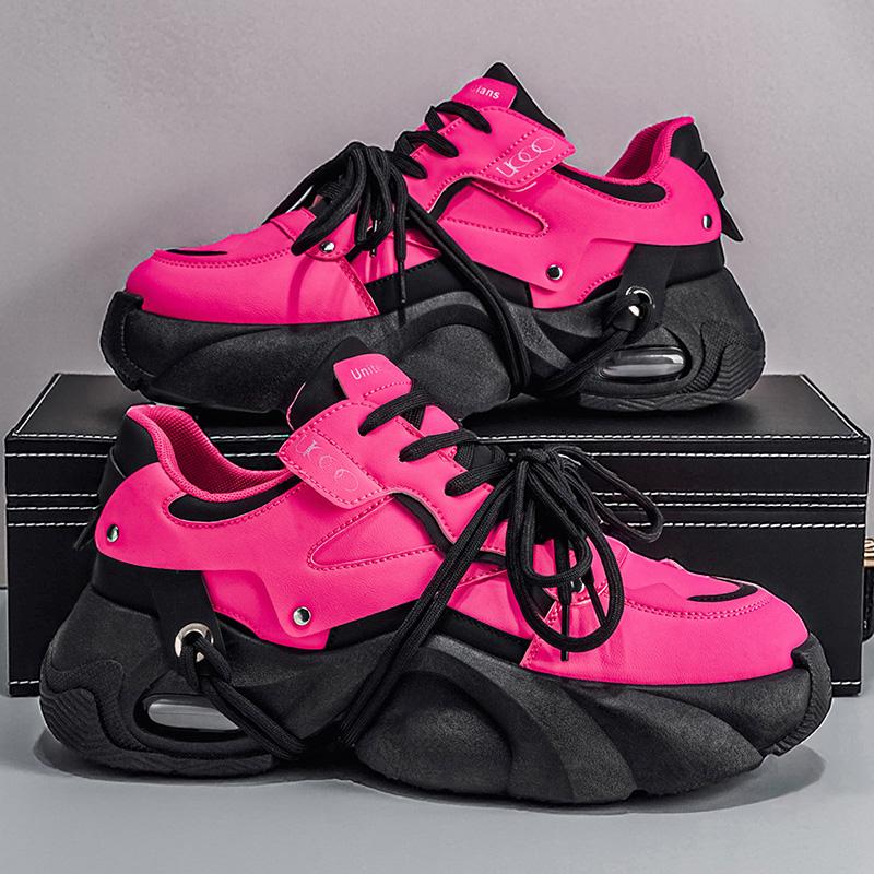 Men s shoes casual sports shoes platform dragon fruit dad shoes 39