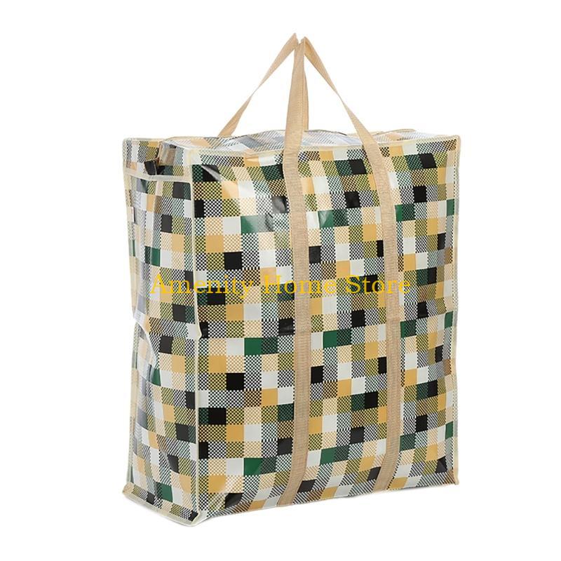 

F26C Functional Large Storage Bag for Clothes and Linens Convenient Moving and Storage Bag with Strong Load Capacity