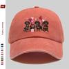 Pc ValentineS Day Dachshund Pattern Printed Baseball Cap with Heart And Pet Dog Design Sun Hat Party Decor Hat Comfortable L