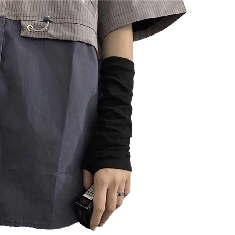 Ninja Fingerless Cross-Stripe Cosplay Sleeves