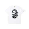 A Bathing Ape Waben Tarnung Großes Affengesicht T-Shirt OZXTEM110025D