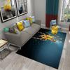 3D Colorful Spider Carpet for Living Room Bedroom Bathroom Entrance Non-slip Mat Doormats Carpet for Halloween Home Decor Gifts