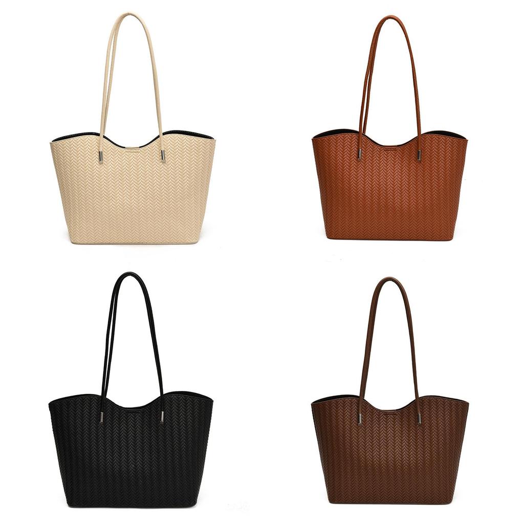 Pu Tote Bag For Women With Durable Large Capacity Daily Use