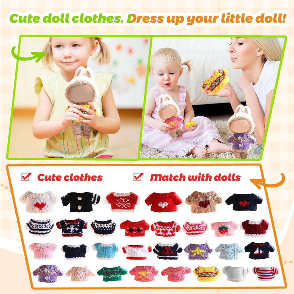Cute Plush Doll Toy Gift Cartoon Style Children's Rag Doll Doll
