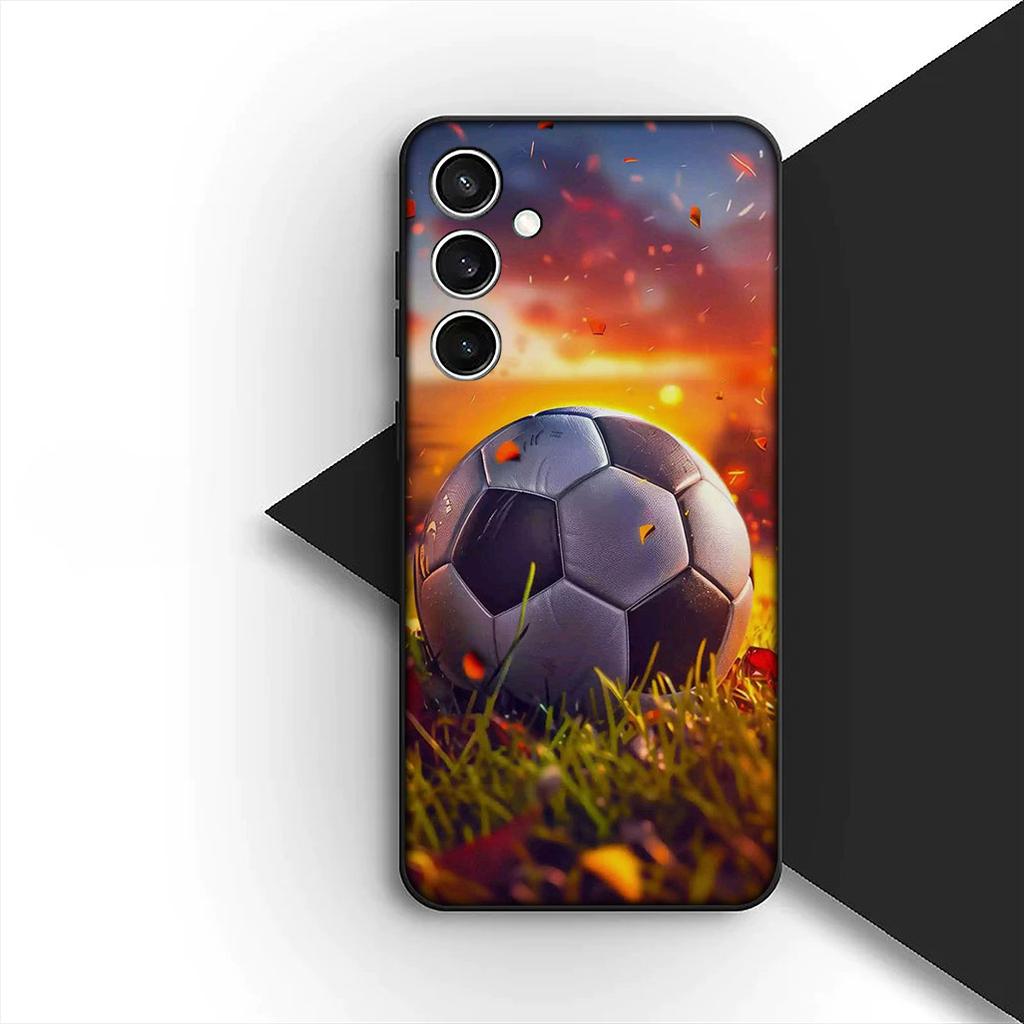 for Apple iPhone 16 14 15 Plus 11 Pro Max 16E ProMax + 16Plus 15+ 14+ Phone Cover Soft Case Soccer No 10 5 7 Football No10