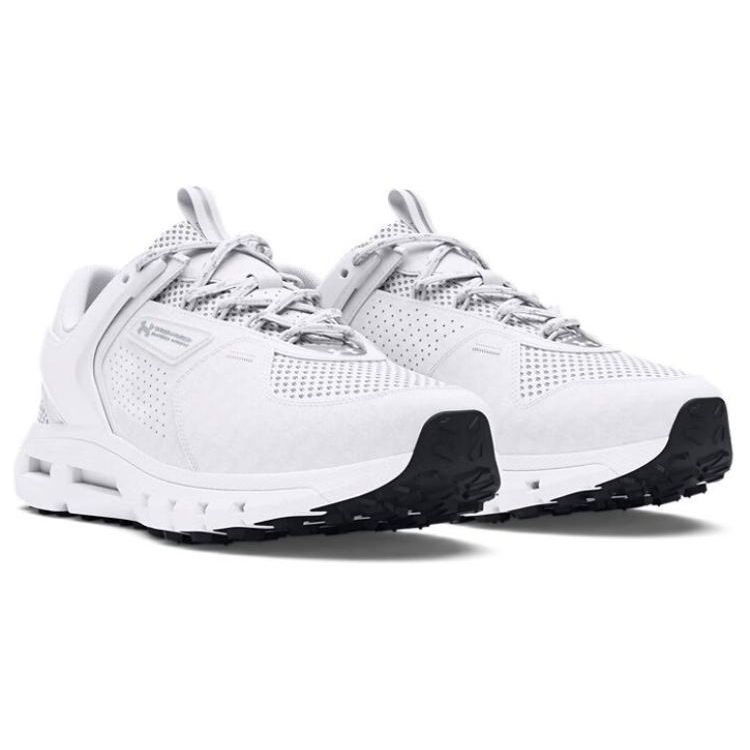 Under Armour Summit Trek White Metallic Silver Men Sneakers 3028345-103