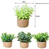 1Pcs Home Garden Furniture Decor Toy 1:12 Dollhouse Miniature Simulated Tree Potted Green Potted Plants Doll House Accessories