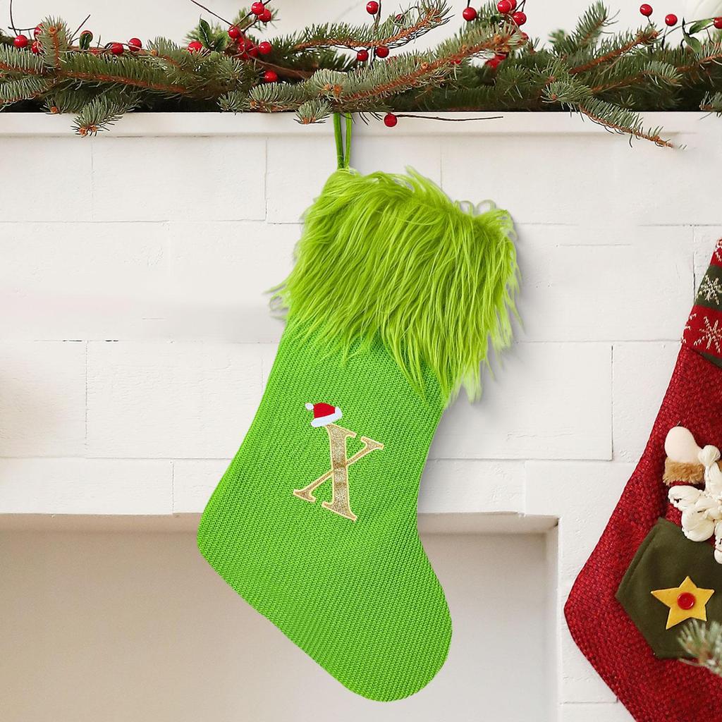 Christmas Stockings 3D Socks Gift Bags Xmas Tree Decorations