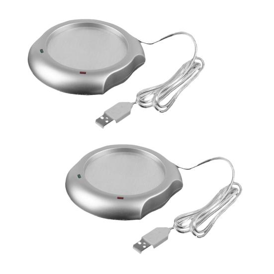 Home USB Insulation Coaster Heater Heat Coffee Cup Mug Mat Keep Warm Pad