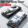 360° Double-sided Glass Phone Case for Huawei Pura 70 Pura70Pro P70 Ultra + Magnetic Lens Protector Anti-fall Protective Cover