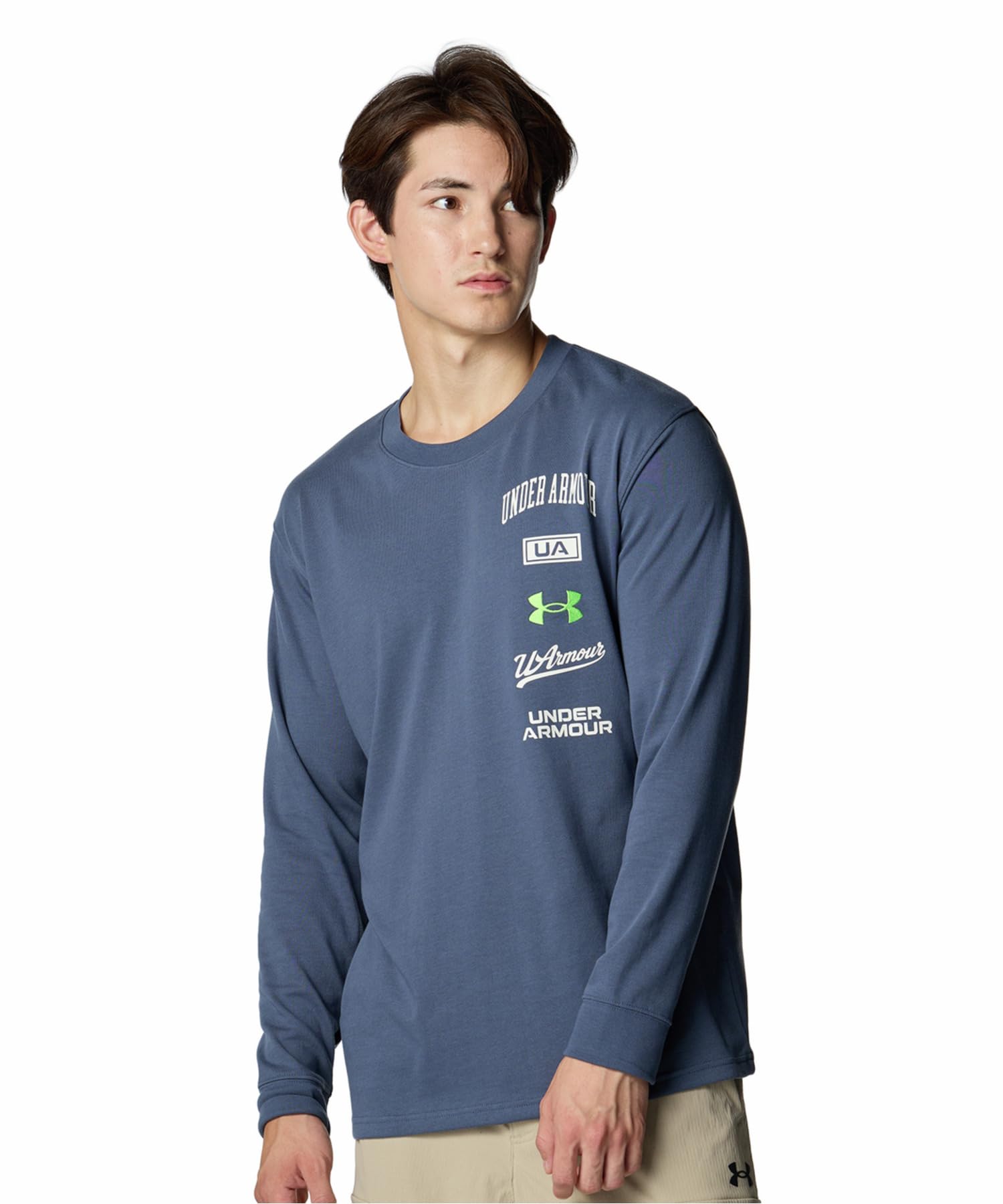 

Under Armour UA HW GRAPHIC LS Down Paw Medium 6010348(044) Gray,