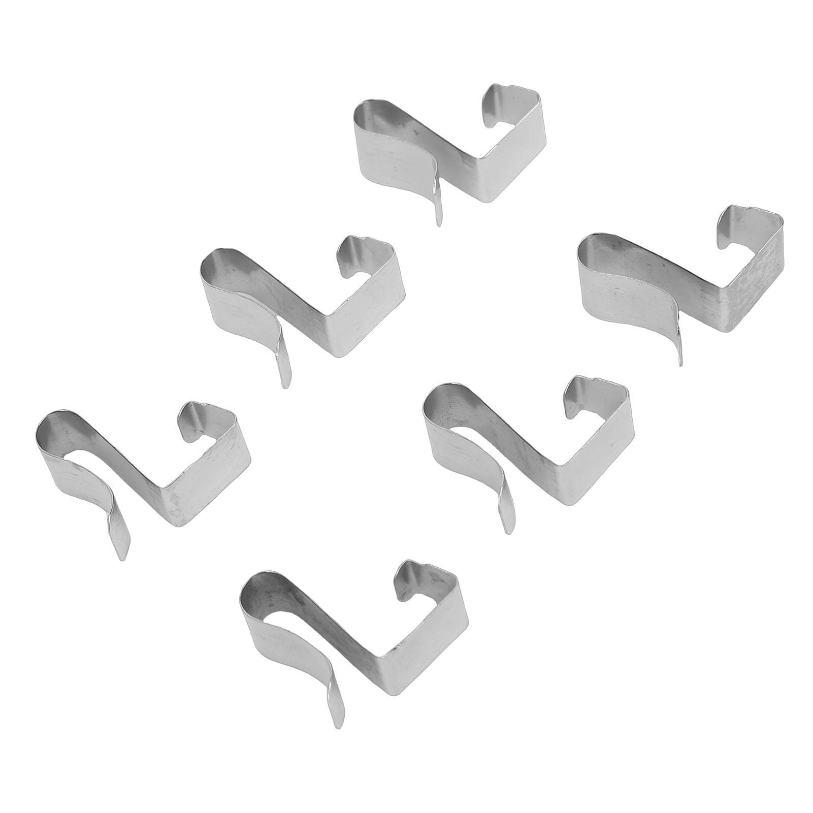 

50 Pcs Gutter Clips for Hanging Xmas Light Weather Proof Metal Gutter Hook Clips for Holiday Decoration Lights