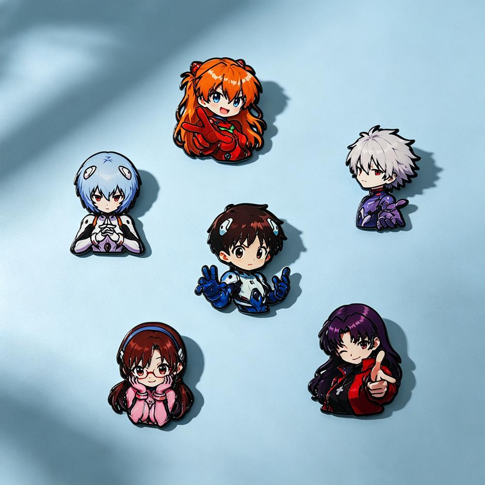 Cartoon cute Enamel Lapel Pins Anime Character Collectible Badges Cute Children's Gift Jewelry for Backpacks
