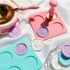 Round/Wave Oval Seal Wax Mold, Envelope Silicone Stamping Die for DIY Craft Scrapbook Making