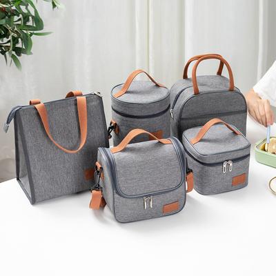 Lunchtasche, mehrschichtig, hitzebeständig, verschleißfest, praktisch, für Picknick, Bento-Box, Isolierung, Handtasche, Campingbedarf
