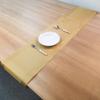 PVC Table Runner 30x180cm Simple Dining Table Kitchen Table Insulation Pad Waterproof Non-slip Mat Home Decoration Table Cover