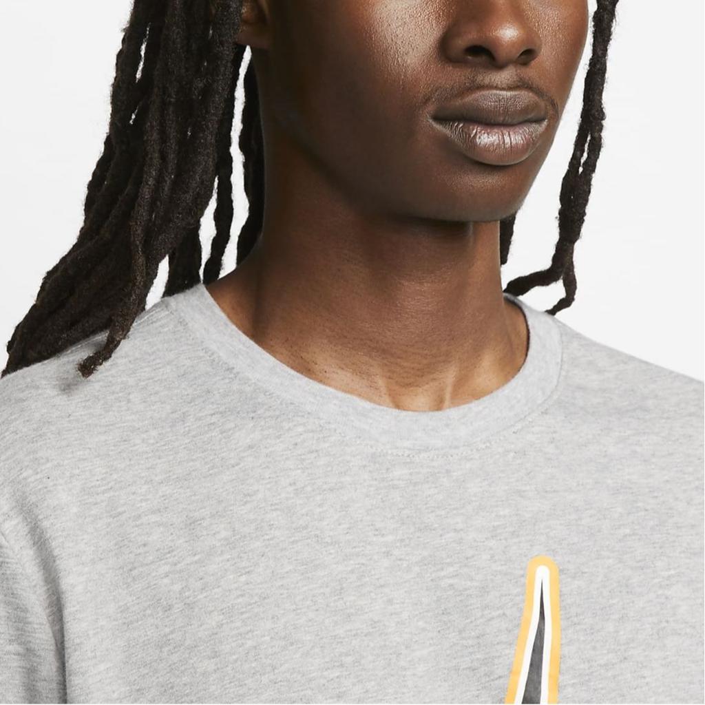 Nike Dri-FIT Printed Basketball Short Sleeve T-Shirt Men Tops Dark-Grey FD0049-063