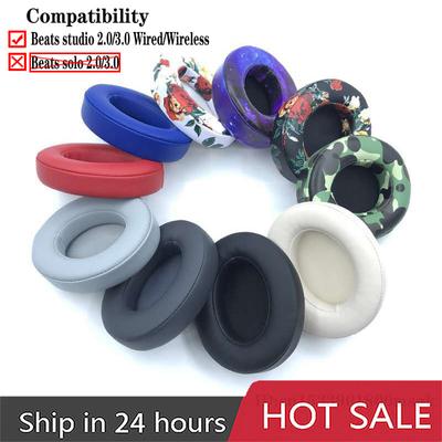 Replacement Ear Pads Cushion For Beats Studio 2 3 Wireless/wired Earpads Headphones Bluetooth-compatible Headset Case Soft Cover