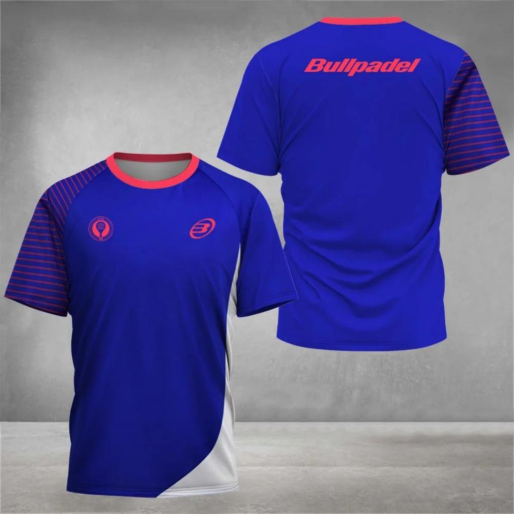 2025 Summer New Men's Fast Drying Sports T-shirt Outdoor Fitness T-shirt Tennis T-shirt Extreme Climbing Walking Short Distance