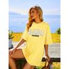 Koszulki damskie Florida Sunshine State USA Miasto Klasyczny Wzór Literowy Luźne Oversize Odzież 100% Bawełna Streetwear T-shirt