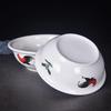 Extra Large Ceramic Soup Bowl with Rooster Design - Thickened for Sauerkraut Fish and More