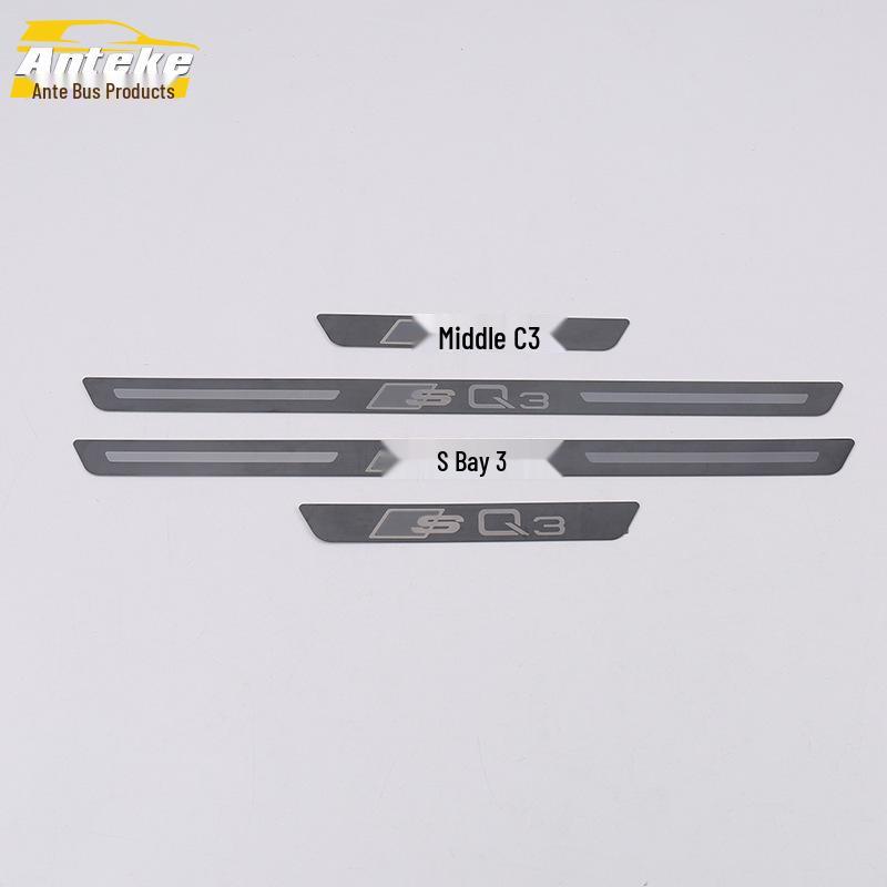 Q3 Trunk Protector: Anti-Scratch Welcome Pedal & Threshold Strip for Car Appearance