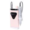 Electric Nail Drill 45000RPM Rechargeable Cordless Nail File Machine with LED Display for Acrylic Gel Pink