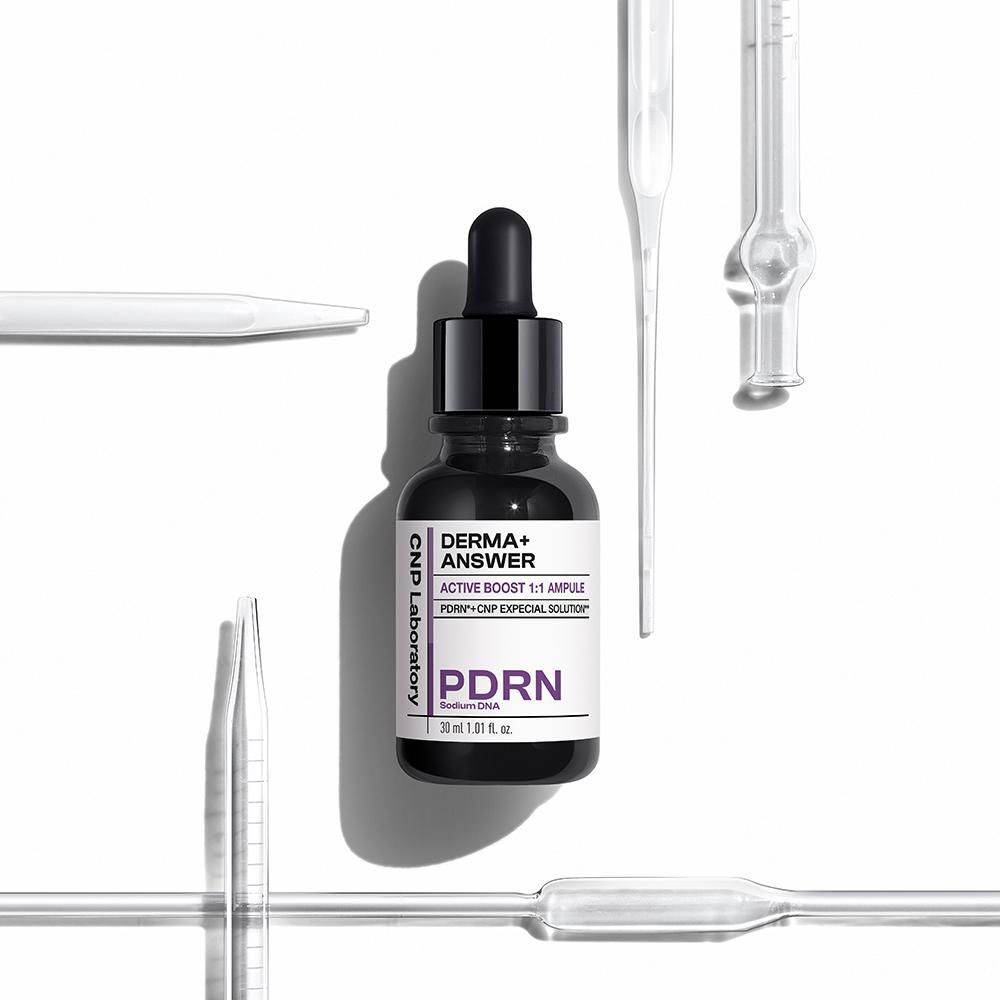 CNP LABORATORY Derma Answer Ampolă Activă Boost PDRN 30ml+30ml – Îngrijire pentru Repararea și Fermitatea Pielii, Coreeană