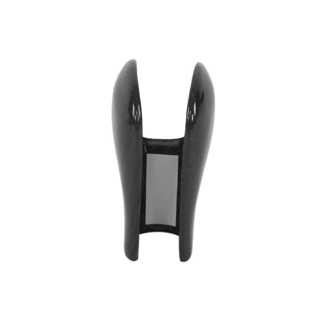 Gear Shift Knob Cover Trim Carbon Fiber Maintenance Replacement for 5 Series E60 2004‑2007