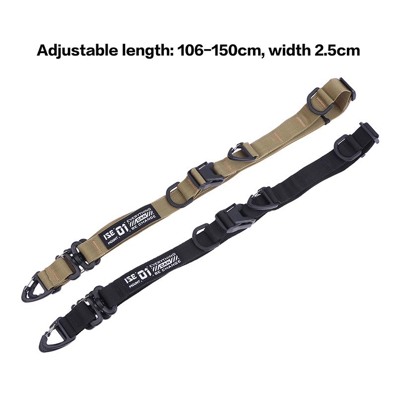 1 Pièce Sangle Bandoulière Multifonctionnelle d'Extérieur Longueur Réglable Tactique Rangement Sangle d'Épaule Sangle de Sac Bandoulière Pour Sacs à Dos