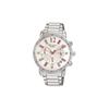 SHEEN Series, Diamond-set Large Dial, Quartz Movement, Stainless Steel Strap, Japanese and Korean Watch, Women's Watch, White Dial SHN-5013D-7A