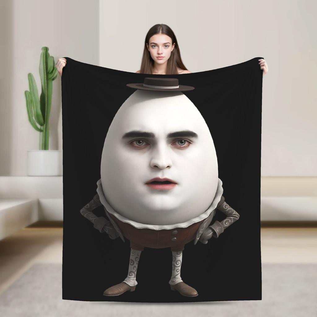 Funny Eggward Meme Blanket Twilight Edward Cullen Fuzzy Novelty Soft Throw Blankets For Home Autumn/Winter