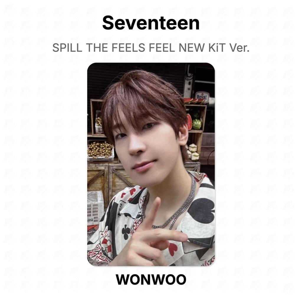 Seventeen SPILL THE FEELS FEEL NEW KiT Ver. Official Photocard