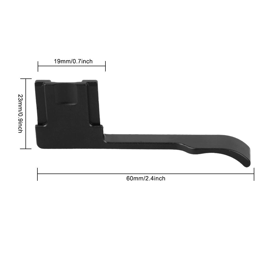 GR3 Aluminum Alloy Thumb Rest Up Hand Grip Replacement for GRIII Camera