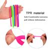 Silicone world Worm Noodle Stretch String TPR Rope Anti Stress Toys String Fidget Autism Vent Toys Decompression Toys Vent Toys