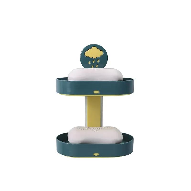 1 sztuk mydelniczka łazienka mydelniczka pod prysznic płytki prysznicowe pudełko do przechowywania mydła z odpływem naścienne samoprzylepne materiały z tworzyw sztucznych