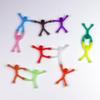 4pcs Funny Soft Rubber Small People Refrigerator Magnets Blackboard Whiteboard Photo Message Fridge Magnets Decorative
