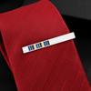 Funny Blue Green Black Colors Stripe Design Tie Clip Mens Formal Party Jewelry Accessories Free Shipping