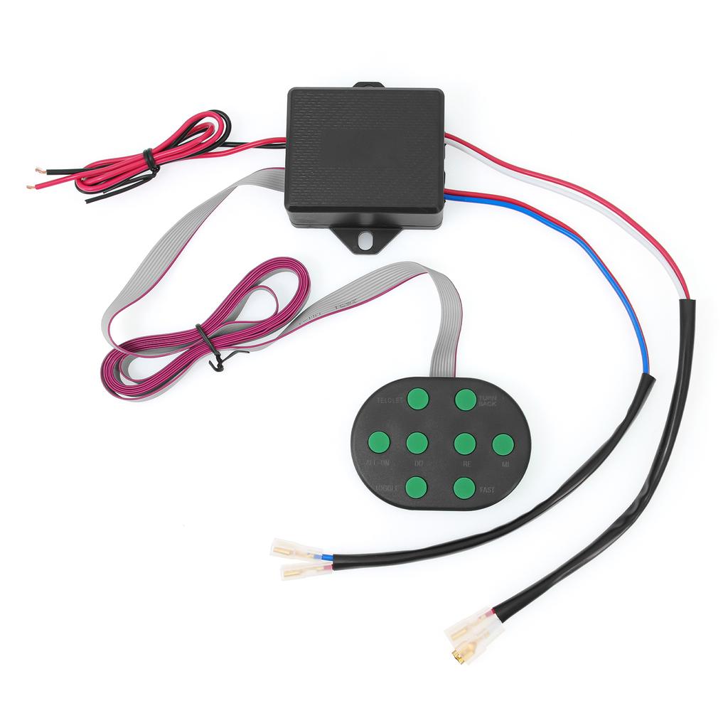 Universal Waterproof Automotive Music Horn Loudspeaker with Musical Electronic Controller 8 Sound Regulator Monitor Sound Signal