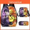 Backpack Naruto Children Set With Pencil Case And Versatile For School Trips Day