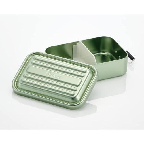 Skater Soft Aluminum Lunch Box, 600ml, Mineral Tone Green, AFT6B-A