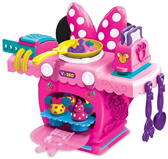 Disney Minnie Mouse Deluxe Kitchen Clay Play Set for Girls [Used]
