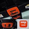 Fit For Ford Bronco 2021-2023 Orange ABS Front Reading Light Panel Cover Trim