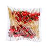 100 Count User Friendly Bamboos Skewers 12Cm Smooth Finishes Food Picks Dessert Serving Picks For Catering And Home