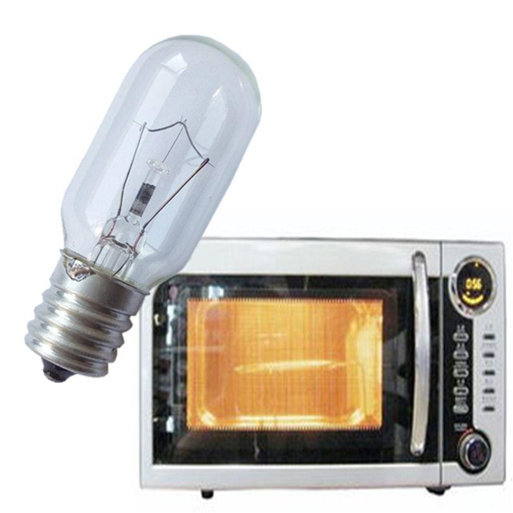

MW40B T8 Cooker Hood Lamp E17 Tungsten Salt Bulb Heat Resistant Filament Oven Light