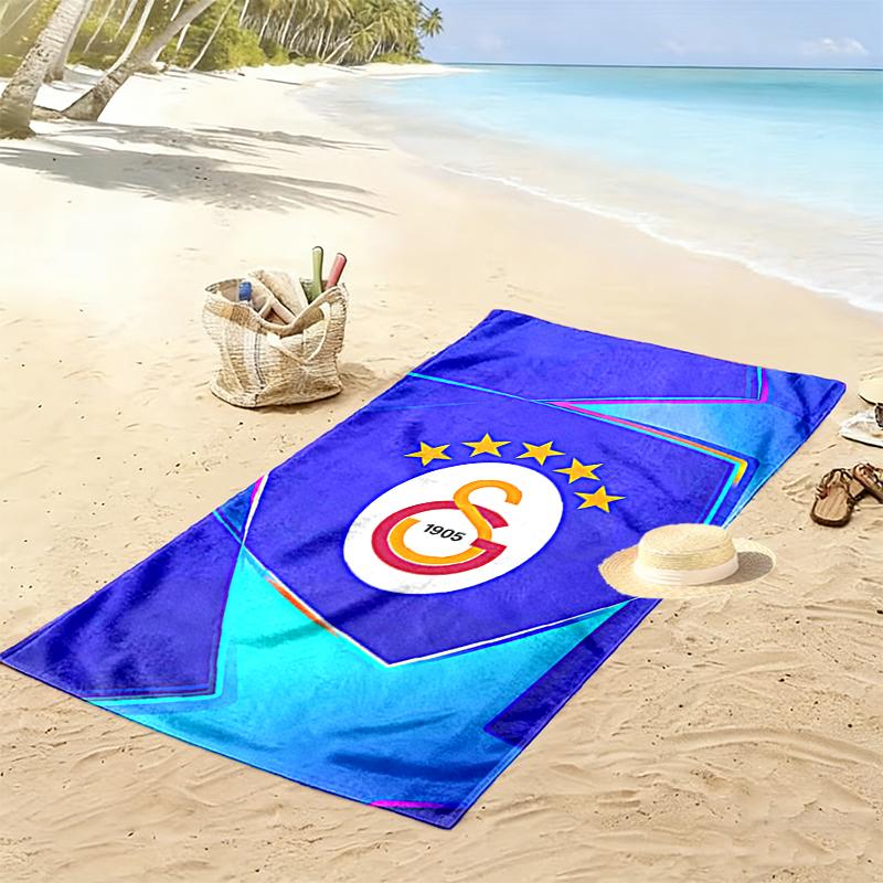 Asciugamano da Spiaggia Galatasaray SK Adatto a Vari Scenari Come Cucina, Bagno e Spiaggia