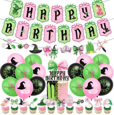 Theme Birthday Party Decoration Birthday Flag Balloons Cake