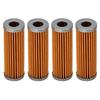 Argoparts 4PCS Fuel Filter 15231-43560 1T021-43560 for Kubota Tractor G4200 G5200 G6200 B1550HST B20 B1500 B1750-B7100